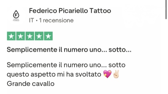 Recensione Trustpilot 1