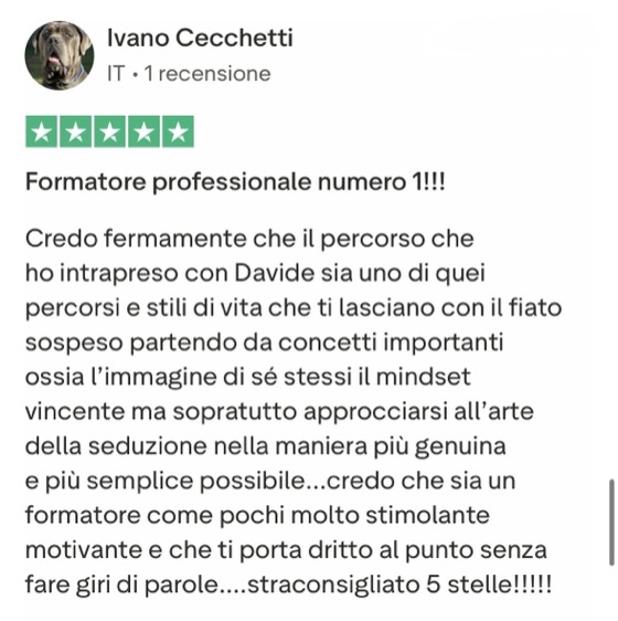 Recensione Trustpilot 8